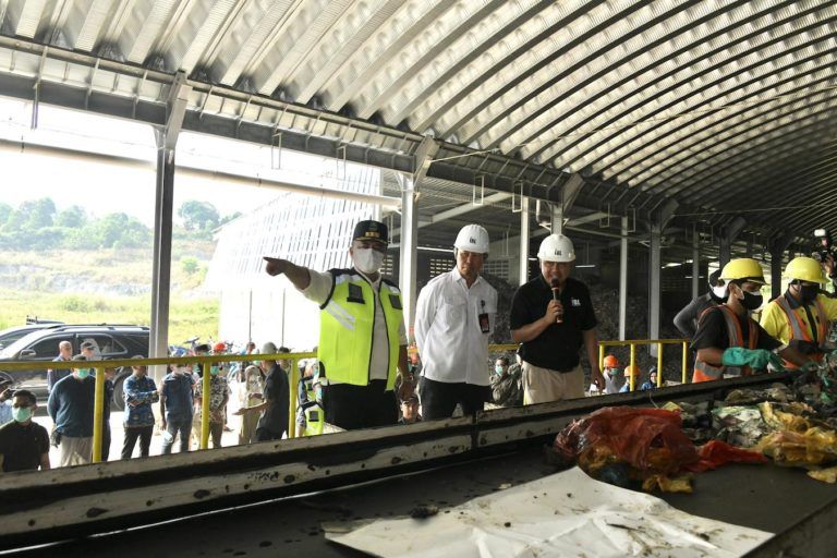 TPPAS Lulut Nambo Kab. Bogor saat ditinjau Sekda Jabar Herman Suryatman belum lama ini.